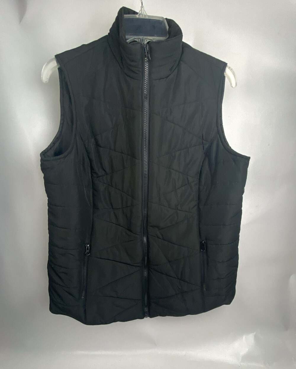 BAKU Black Quilted Puffer Vest